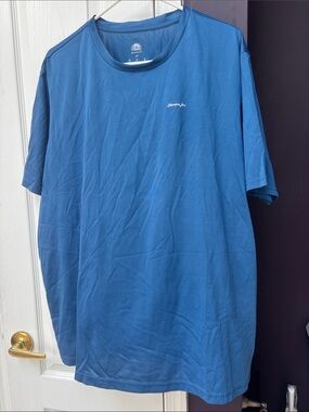 Havana Jim Blue Short-Sleeve Crew Neck Tee